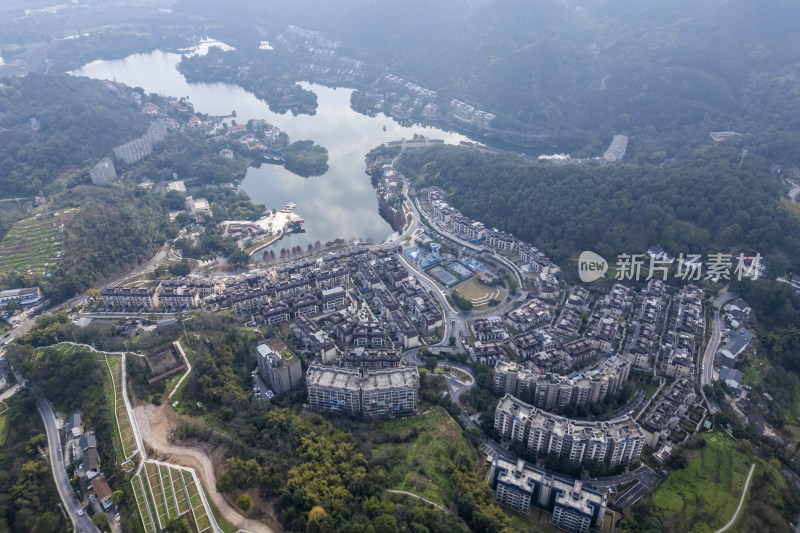 重庆海兰云天温泉度假区航拍