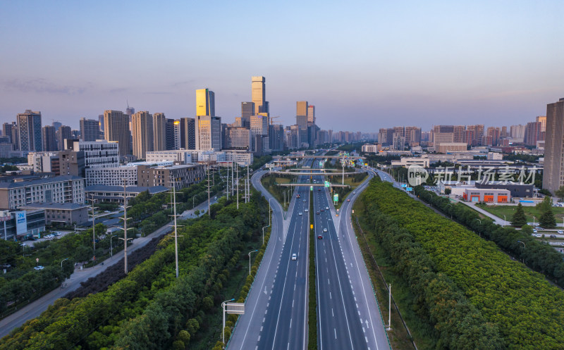 中国，西安，西安高新区最高城市群