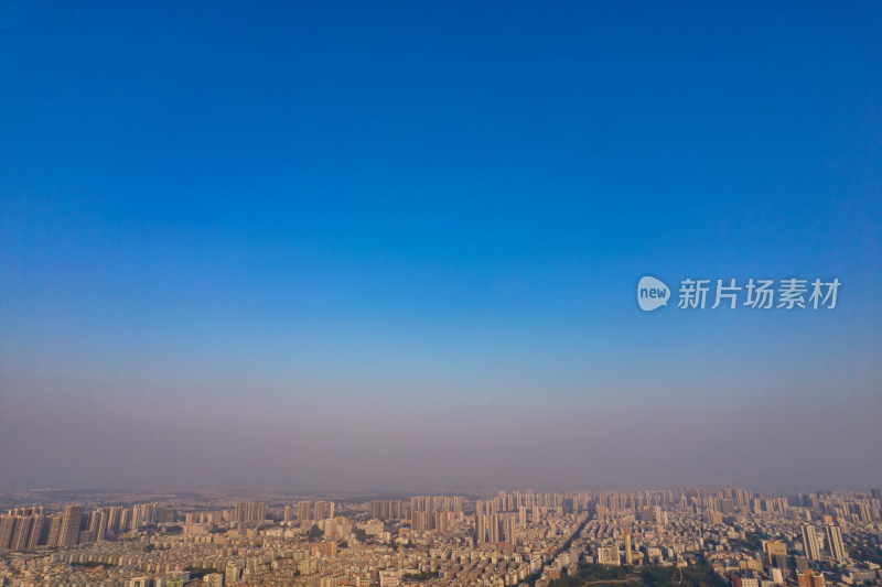 广东茂名城市风光航拍摄影图