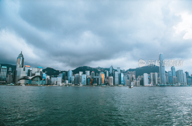 香港维多利亚港风光