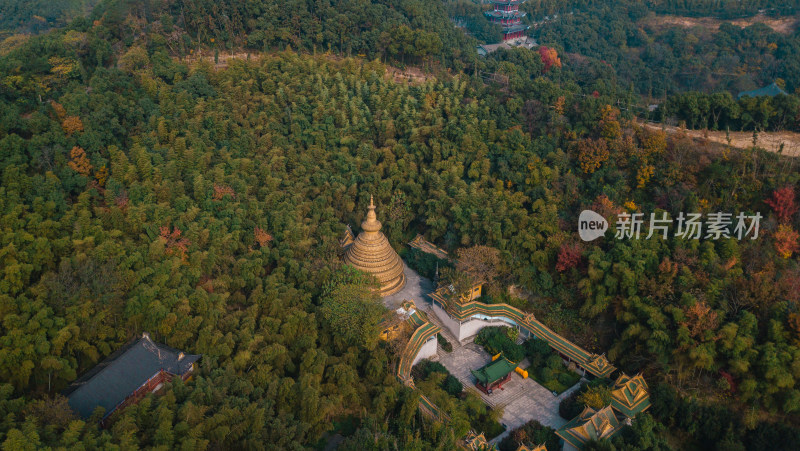 杭州萧山东方文化园 杨歧禅寺建筑景观