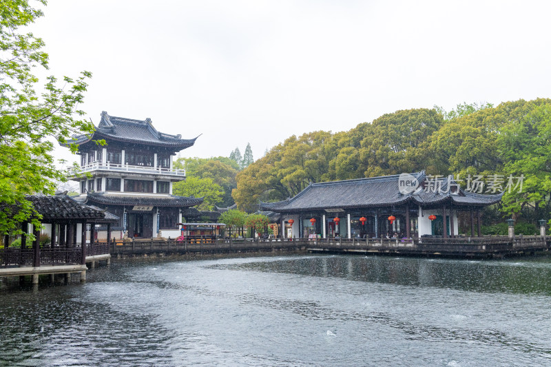 烟雨江南无锡蠡园春色