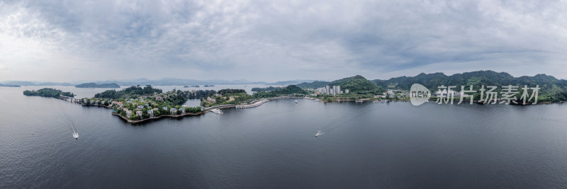 千岛湖航拍 鹿岛 植物园