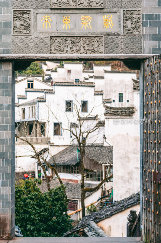 黄山市道教齐云山景区风光