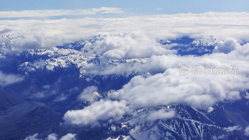 空中俯瞰新西兰基督城全景