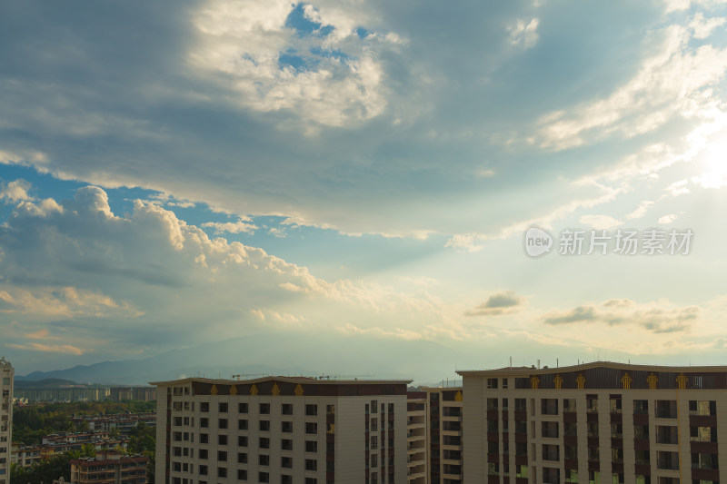 天空和云景