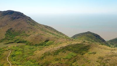 航拍福建大嵛山岛