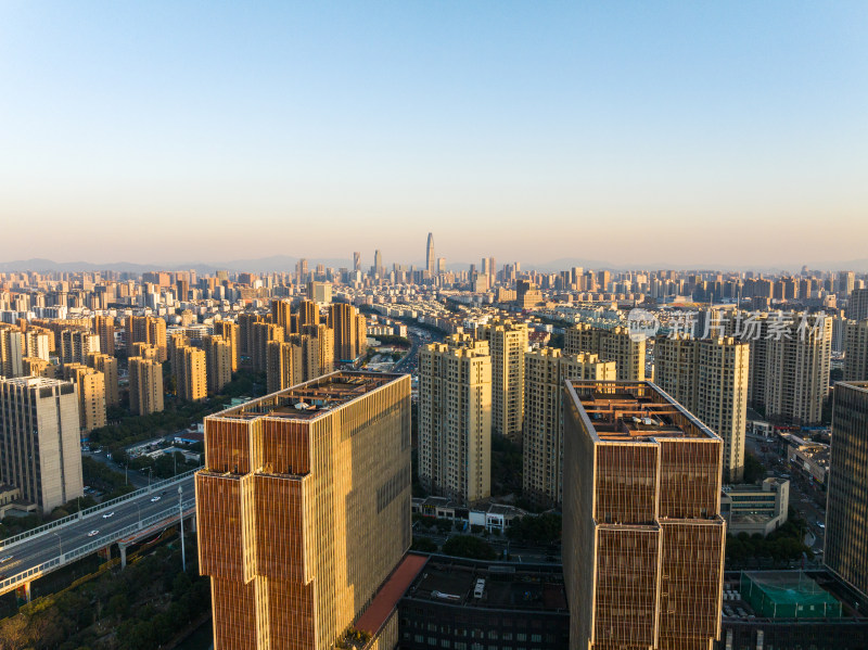 宁波三江口城市景色