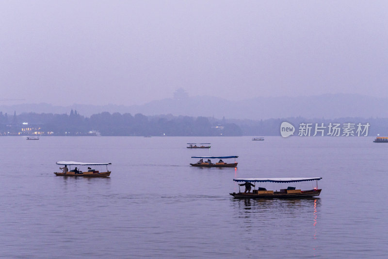 杭州西湖白堤风景