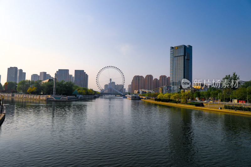 天津之眼摩天轮城市地标