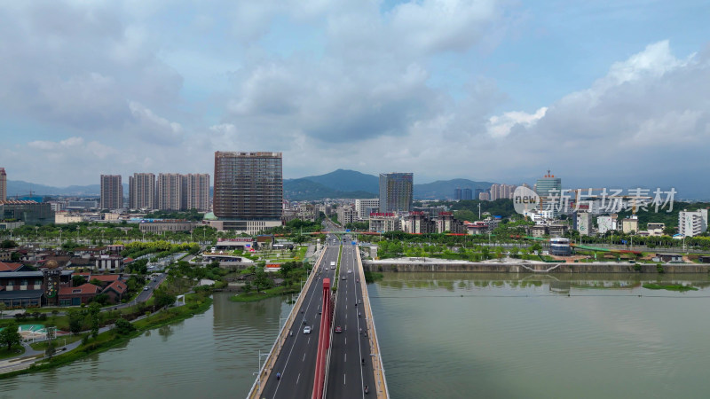 航拍福建漳州战备大桥