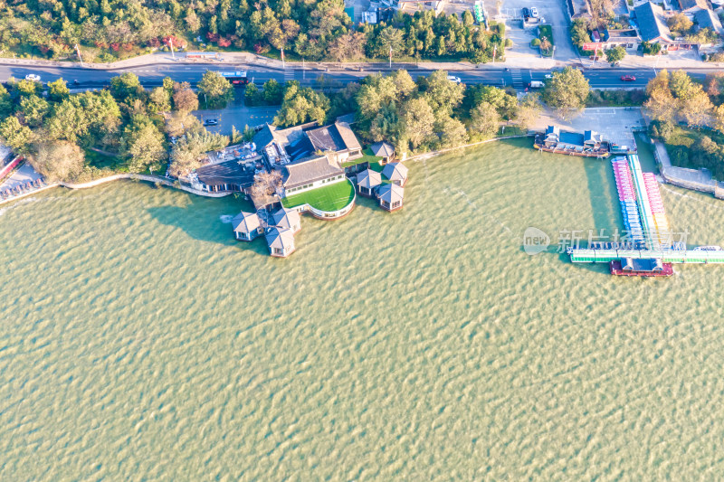 江苏徐州云龙湖 A景区航拍