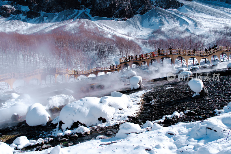 长白山聚龙火山温泉