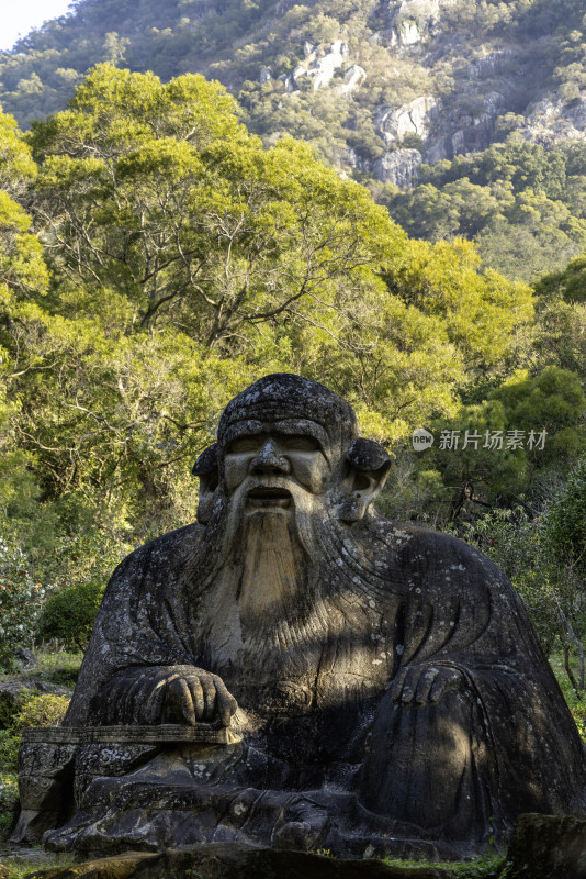 泉州清源山老君造像老子雕像道家思想