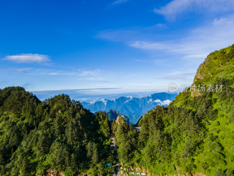 祖国大好河山湖北神农架 A景区航拍摄影图