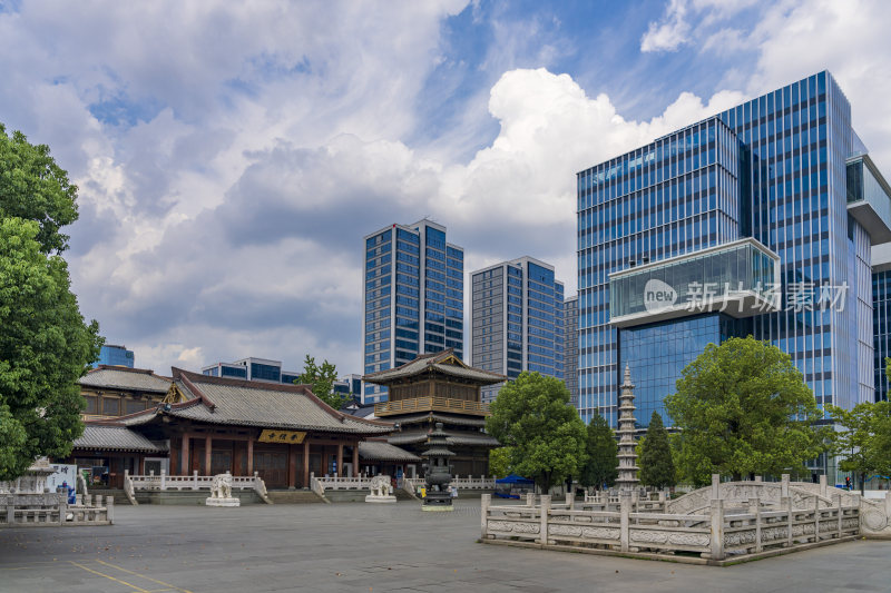 杭州拱墅区香积寺古建筑