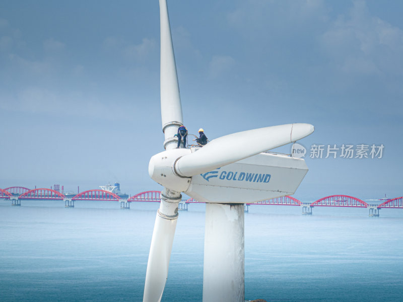 新能源产业风力发电机