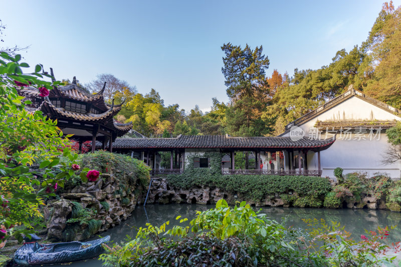 杭州栖霞岭黄龙洞景点风景