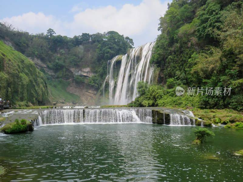 中国贵州安顺黄果树瀑布旅游风光