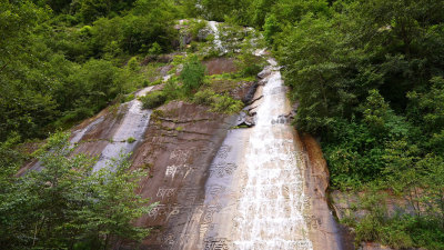 青藏高原西藏303省道沿途风景