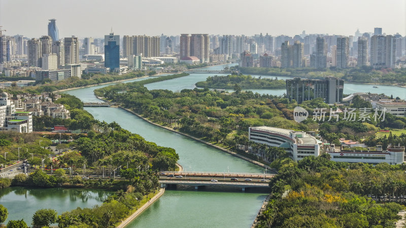 厦门 白鹭洲公园 筼筜湖 湖滨南路 湖滨北路