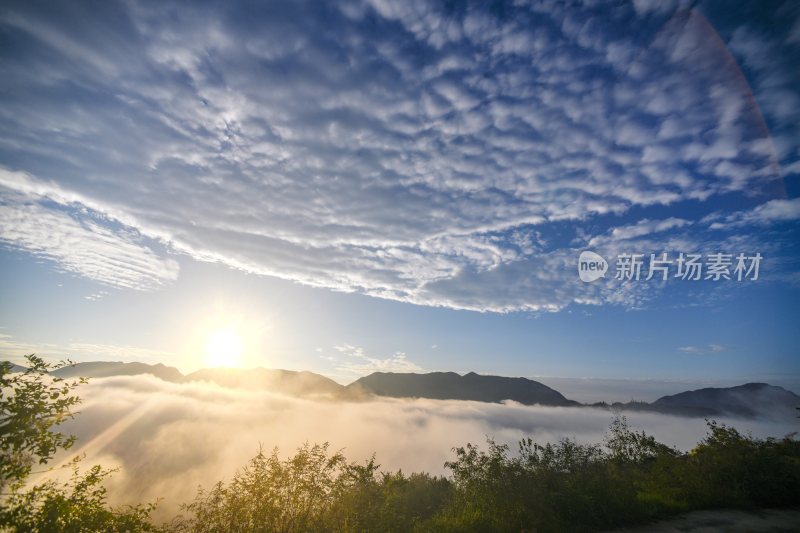 重庆酉阳：青山白纱俏村庄