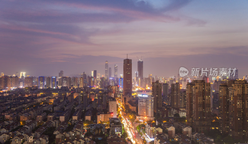 湖南长沙城市夜景