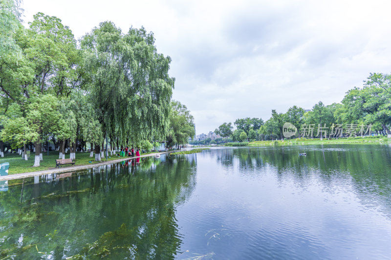 武汉武昌区紫阳公园风景