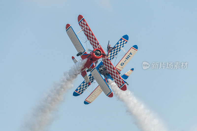 双机编队特技飞行 空中芭蕾 南昌飞行大会