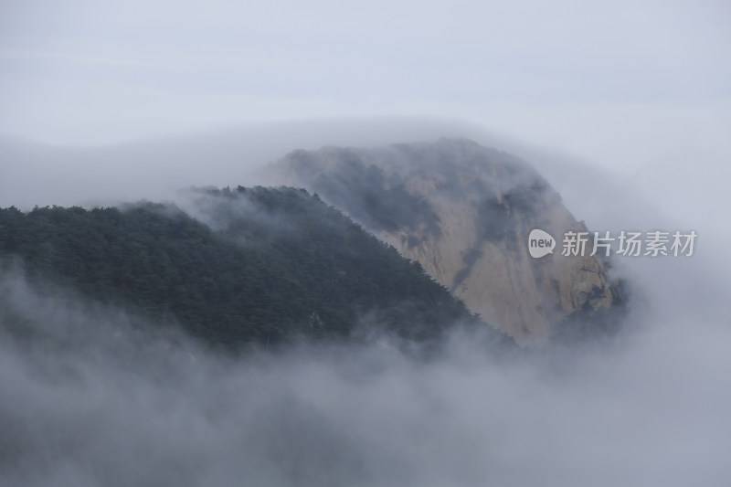 云海 山峰 山峦 山东 泰山