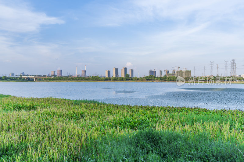 武汉洪山区杨春湖公园风景