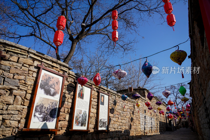 吉祥中国年，五埠村张灯结彩迎新春