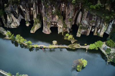 浙江绍兴东湖风景区