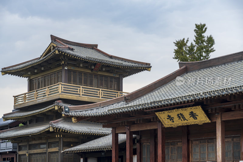 杭州拱墅区香积寺古建筑