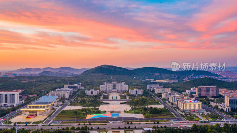 枣庄市政广场夜景