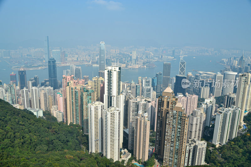 香港太平山全景