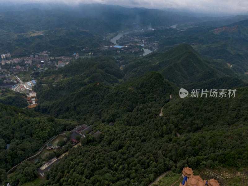 祖国壮丽河山航拍摄影图