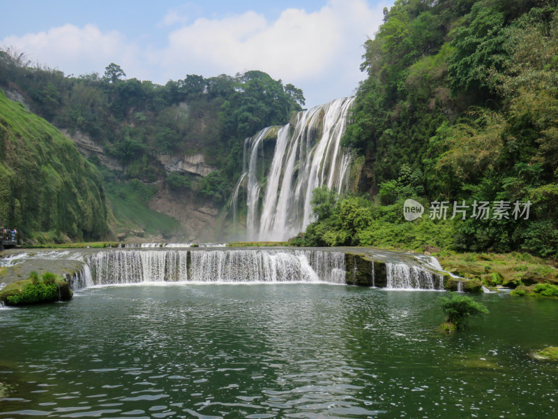 中国贵州安顺黄果树瀑布旅游风光