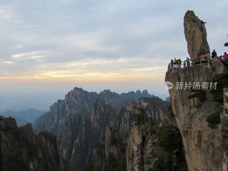 中国安徽黄山旅游风光