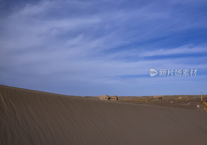 内蒙古阿拉善额济纳旗黑城遗址旅游景区