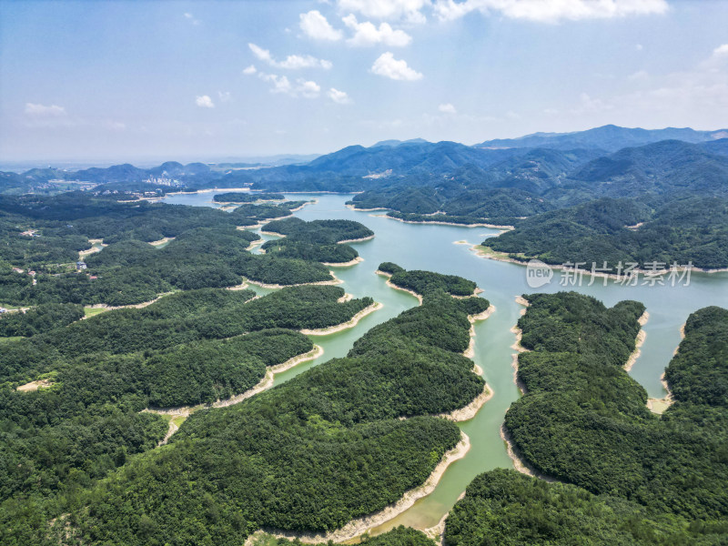 祖国大好河山湖北三道河景区