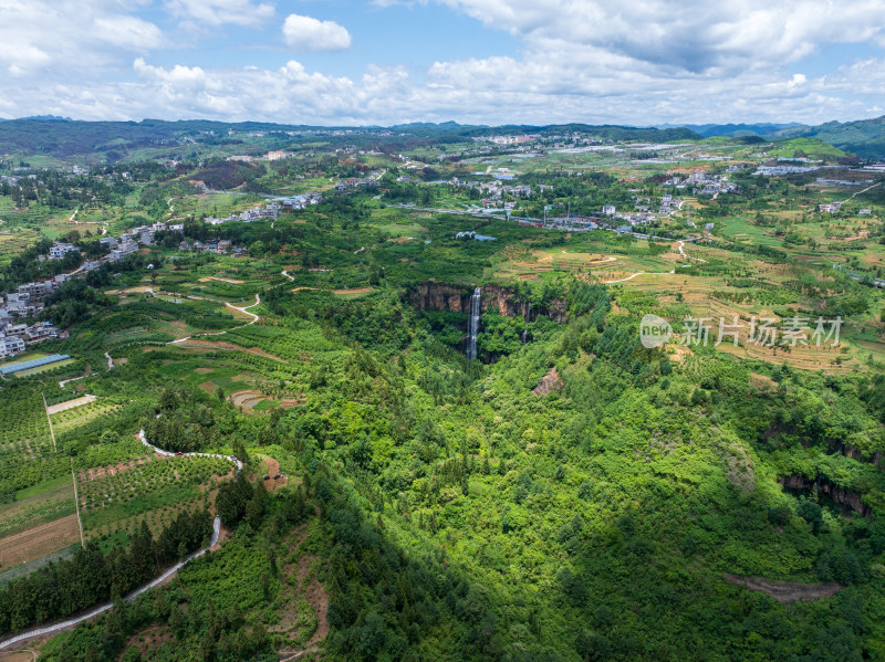 贵州毕节七星关六冲河峡谷景色