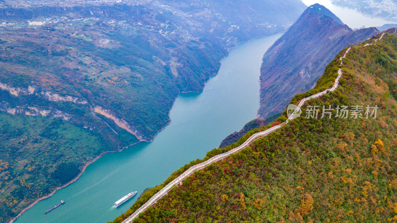 长江三峡巫峡风光