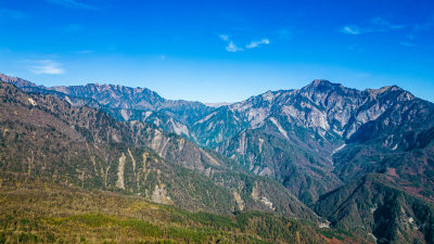 航拍大山