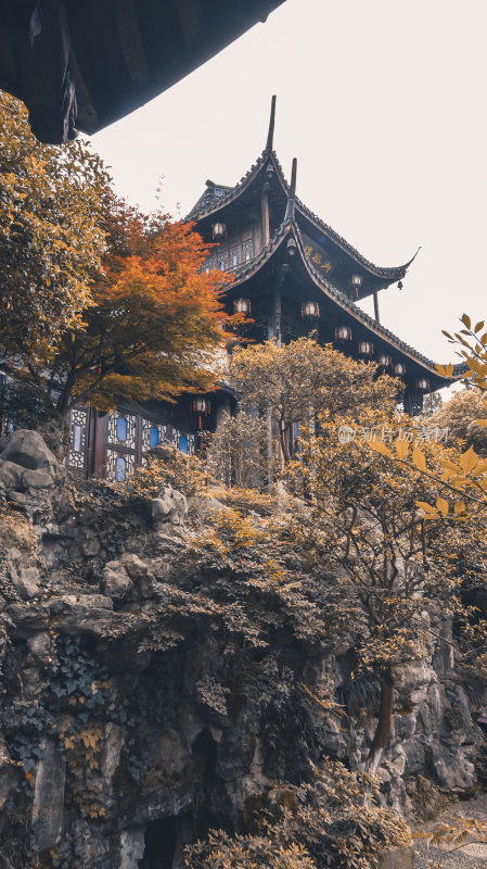 杭州清代古宅胡雪岩故居风景