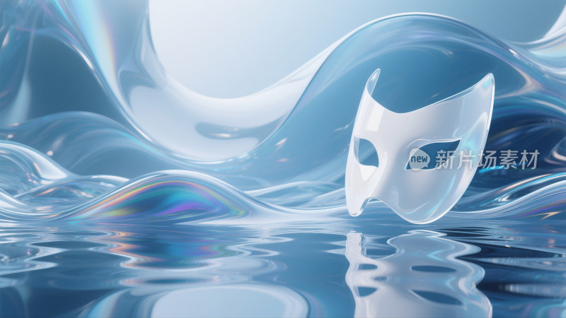 美容洁面面膜宣传海报美业kv背景