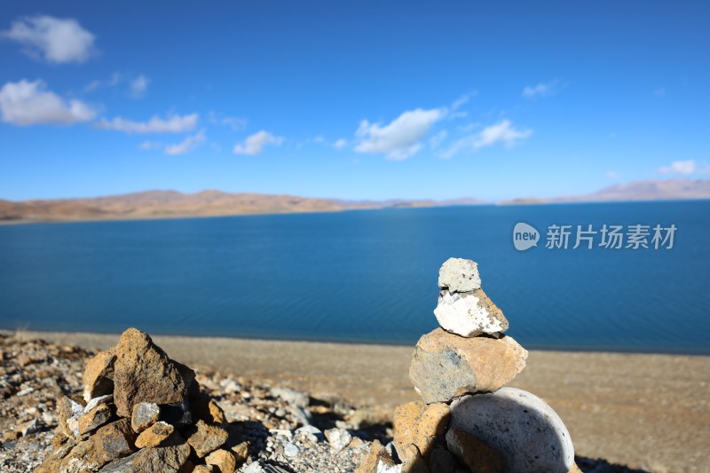中国西藏高原湖泊玛旁雍错
