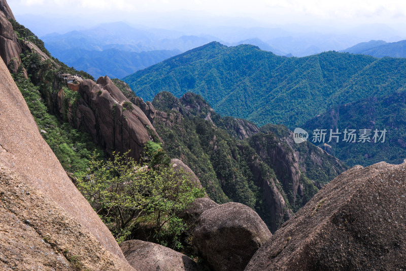 黄山登高自然风光