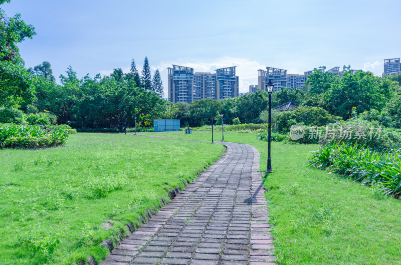 广州南沙蒲洲花园城市公园园林景观设计