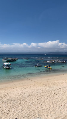 巴厘岛蓝梦岛海岸